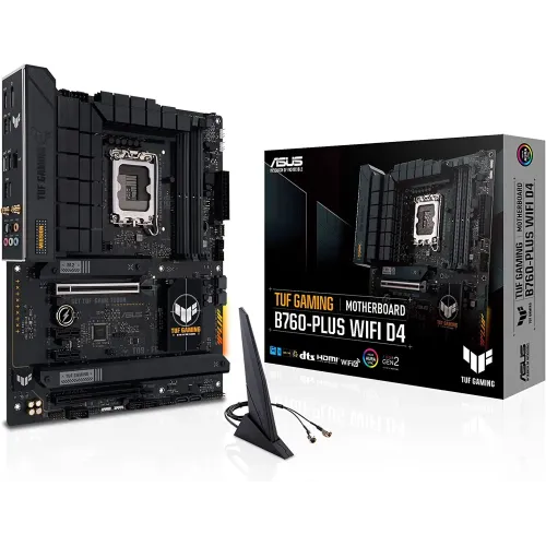 Asus TUF GAMING B760-PLUS WIFI D4 ATX Motherboard